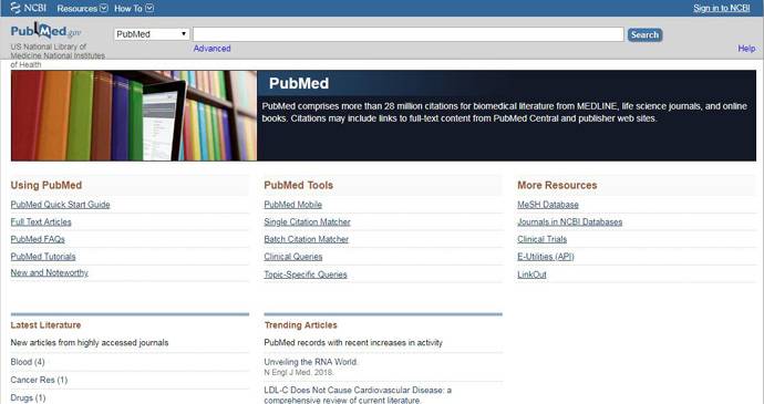 NCBI PubMed