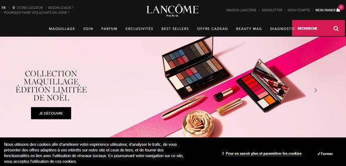 Lancome：全球知名的高端化妆品品牌兰蔻官网