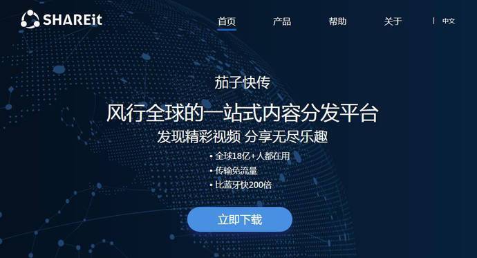 茄子快传：SHAREit，风行全球的极速传输工具