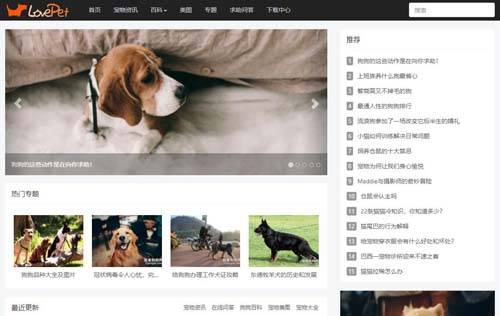 爱宠网：有爱、有趣又有用的宠物网站